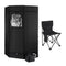 Devanti Portable Steam Sauna Tent 1000W 3L Full Body Home SPA