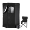 Devanti Portable Steam Sauna Tent 1000W 3L Full Body Home SPA