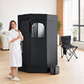 Devanti Portable Steam Sauna Tent 1000W 3L Full Body Home SPA