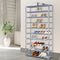 Artiss Shoe Rack Cabinet 10-Tier Stackable Grey