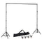 Photography Backdrop Stand Kit 2.5x3M Studio Support Screen Set