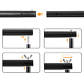 Photography Backdrop Stand Kit 2.5x3M Studio Screen Support Bag