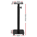 Alpha Speaker Stand 70-117cm Height Adjustable 2 Pack