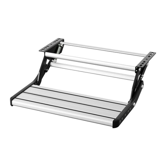 Weisshorn Caravan Step 200KG Manual Pull Out Folding RV Entry Alum