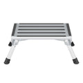 Weisshorn Caravan Step Folding Aluminium Ladder Stool
