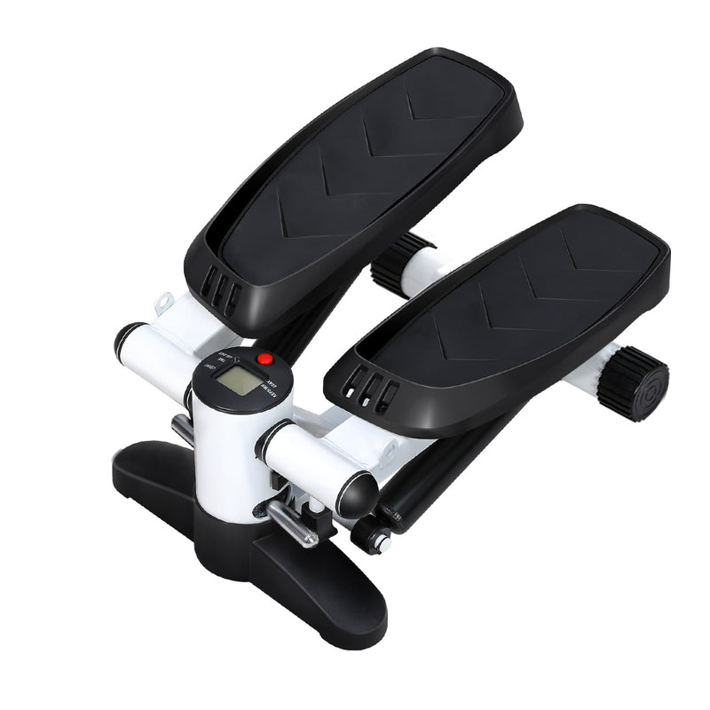 Everfit Mini Stepper Resistance Rope Aerobic Trainer 150KG White