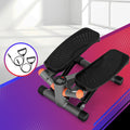 Everfit Mini Stepper Resistance Rope 150KG Aerobic Step Trainer