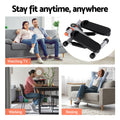 Everfit Mini Stepper with Resistance Rope Grey Home Gym Exercise