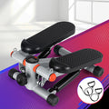 Everfit Mini Stepper with Resistance Rope Grey Home Gym Exercise