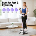 Everfit Mini Stepper with Resistance Rope White Home Gym