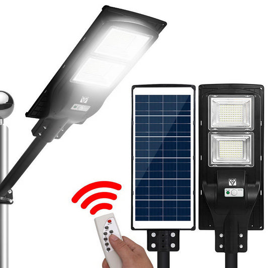 Leier 160 LED 120W Solar Street Light Motion Sensor Remote Control