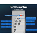 Leier 160 LED 120W Solar Street Light Motion Sensor Remote Control