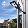 Leier 160 LED Solar Street Light Motion Sensor Remote
