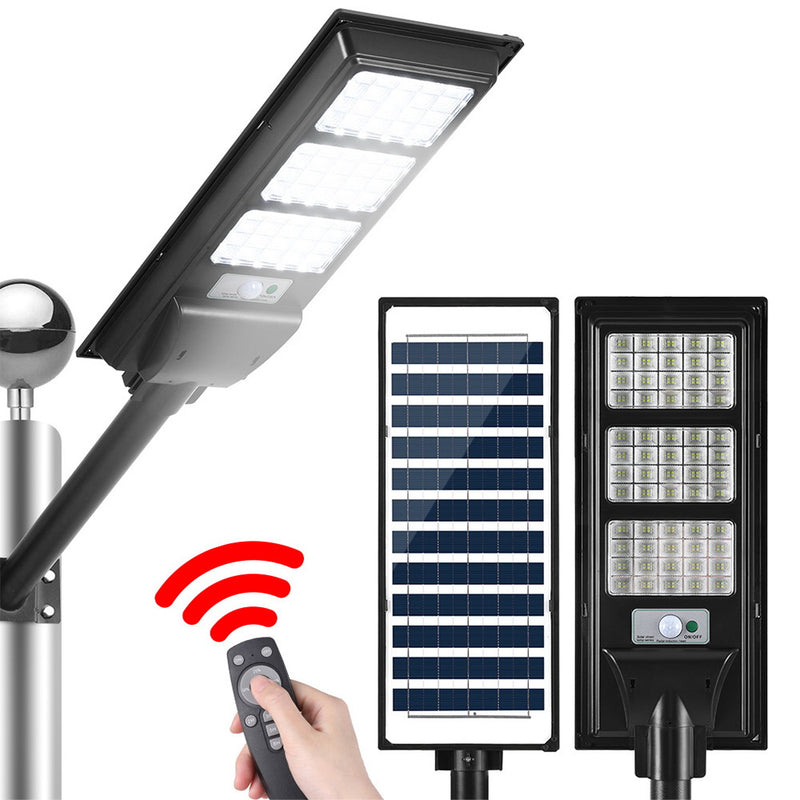 Leier 240 LED Solar Street Light Motion Sensor Remote