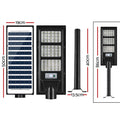 Leier 240 LED Solar Street Light Motion Sensor Remote