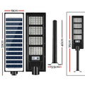 Leier 320 LED Solar Street Light Motion Sensor Remote Control