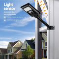 Leier 80 LED Solar Street Light Motion Sensor Remote