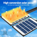 Leier 80 LED Solar Street Light Motion Sensor Remote