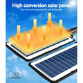 Leier 80 LED 90W Solar Street Light Motion Sensor Remote Outdoor