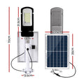 Leier 386 LED Solar Street Light Motion Sensor Remote