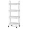 Artiss Kitchen Storage Trolley 4 Tier White Cart