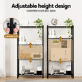 Artiss 4-Tier Steel Shelving Unit Adjustable Garage Storage Rack