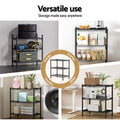 Artiss 3-Tier Steel Shelving Unit Adjustable Garage Storage Rack
