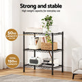 Artiss 3-Tier Steel Shelving Unit Adjustable Garage Storage Rack