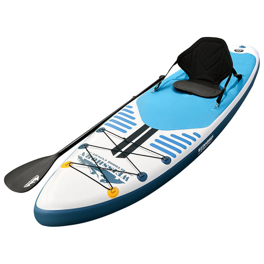 Weisshorn 10.6ft Inflatable SUP Paddleboard Kayak Stand Up Paddle Board Blue