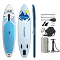 Weisshorn 10.6ft Inflatable SUP Paddleboard Kayak Stand Up Paddle Board Blue