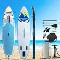 Weisshorn 10.6ft Inflatable SUP Paddleboard Kayak Stand Up Paddle Board Blue