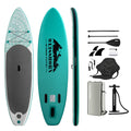 Weisshorn SUP 10.6ft Inflatable Stand Up Paddle Board Green Kayak