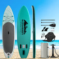 Weisshorn SUP 10.6ft Inflatable Stand Up Paddle Board Green Kayak