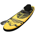Weisshorn 10.6ft Inflatable SUP Stand Up Paddle Board Yellow Kayak