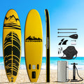 Weisshorn 10.6ft Inflatable SUP Stand Up Paddle Board Yellow Kayak