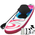 Weisshorn 11ft Inflatable Stand Up Paddle Board SUP Pink Kayak