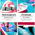 Weisshorn 11ft Inflatable Stand Up Paddle Board SUP Pink Kayak
