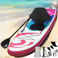 Weisshorn 11ft Inflatable Stand Up Paddle Board SUP Pink Kayak