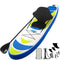 Weisshorn 11ft Inflatable SUP Paddleboard Kayak Yellow Stand Up Paddle