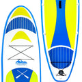 Weisshorn 11ft Inflatable SUP Paddleboard Kayak Yellow Stand Up Paddle