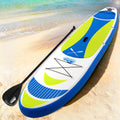Weisshorn 11ft Inflatable SUP Paddleboard Kayak Yellow Stand Up Paddle
