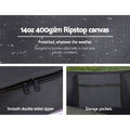 Weisshorn Double Swag Tent Dark Grey Canvas Camping Deluxe