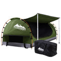 Weisshorn Double Swag Canvas Tent Camping Dome Free Standing