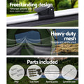 Weisshorn Double Swag Canvas Tent Camping Dome Free Standing
