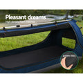 Weisshorn Double Swag Canvas Camping Tent Dark Blue 4CM Pad