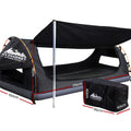 Weisshorn Double Swag Canvas Tent Dark Grey 4CM Camping Dome