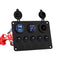 Giantz 5 Gang 12V Switch Panel Car Boat Marine USB LED Rocker