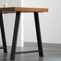 Artiss Set 2 Metal Table Legs 72x50cm Coffee Dining DIY