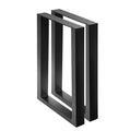 Artiss Metal Table Legs DIY Rectangular 71x65cm Set of 2