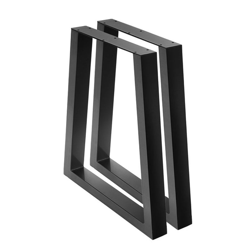 Artiss Metal Table Legs Trapezoid 45x65cm Set of 2